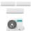 Climatizzatore Inverter Hisense Ecosense Wi-fi Trial Split 7000+7000+7000 Btu 3AMW62U4RJC R-32 A++