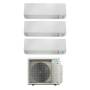 Condizionatore trial split Daikin Perfera all seasons 9000+12000+12000 btu WiFi con inverter in A++ e gas R32 3MXM68A