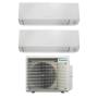 Condizionatore dual split Daikin Perfera all seasons 15000+18000 btu WiFi con inverter in A+++ e gas R32 2MXM68A