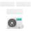 Climatizzatore Inverter Hisense IQ Plus Wi-fi Trial Split 12000+12000+12000 Btu 5AMW105U4RQC R-32 A++