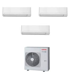 Climatizzatore Toshiba Seiya Classic trial split 10000+10000+10000 Btu RAS-3M26G3AVG-E  inverter in R32 in A+++