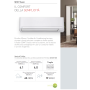 Climatizzatore mono split Toshiba Seiya Classic da 18000 btu inverter in R32 in A++ wifi opzionale