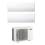 Climatizzatore Mitsubishi BT dual split 9000+9000 btu con inverter in R32 WI-FI incluso in A++ MXZ-2F33VF3