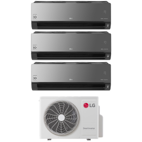 Condizionatore LG Artcool Mirror Uv nano trial split 9+9+12 WiFi