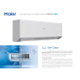 Climatizzatore dual split Haier Revive Wifi 9000+9000 Btu inverter R32 2U40MEFFRA A++
