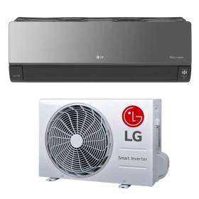 Climatizzatore Artcool Mirror Uv nano LG 12000 btu inverter con wifi in R32 in A++ AC12BK.NSJ