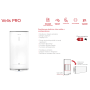 Scaldabagno Elettrico ad Accumulo Ariston Velis VLS Pro 50 EU 50 Litri
