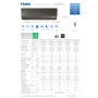 Climatizzatore mono split Haier Flexis Plus White Wifi 9000 Btu inverter R32 A+++
