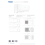 Climatizzatore mono split Haier Flexis Plus White Wifi 15000 Btu inverter R32 A++