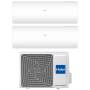 Climatizzatore Dual Split Haier Pearl Wifi 9000+12000 Btu inverter R32 2U40S2SM1FA A++