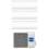 Climatizzatore Trial Split Haier Pearl Wifi 9000+12000+12000 Btu inverter R32 3U70S2SR5FA A++