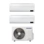 Climatizzatore Samsung WindFree Avant wifi dual split 9000+12000 btu inverter A+++ in R32 AJ040TXJ2KG