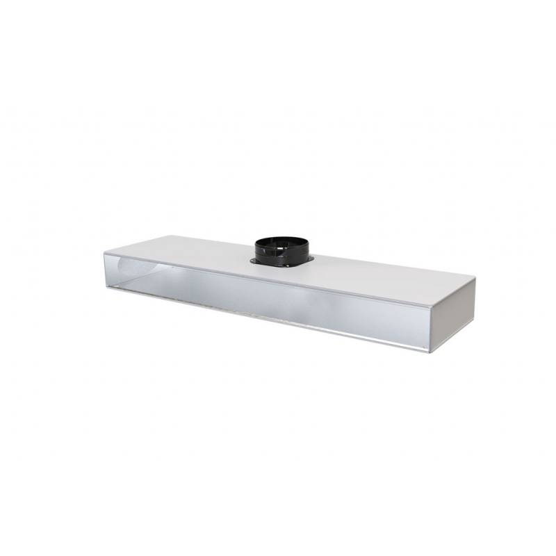 Plenum Tecnosystemi Isolato ingressi post/lat per diffusore lineare 2 feritoie L.1500 PWD300178