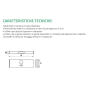 Plenum Tecnosystemi Isolato attacco lineare 2 feritoia L.2000 PWD300179