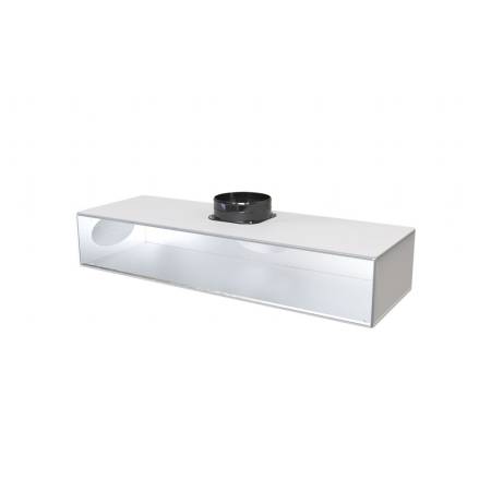 Plenum Tecnosystemi Isolato ingressi post/lat per diffusore lineare 3 feritoia L.600 PWD300180