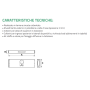 Plenum Tecnosystemi Isolato ingressi post/lat per diffusore lineare 3 feritoia L.1500 PWD300183