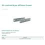Tecnosystemi Kit continuità per diffusori lineari PWC500027