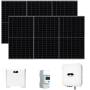 Impianto Kit fotovoltaico Huawei con Inverter da 6 kw completo di batteria di accumulo e 12 pannelli fotovoltaici