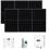 Impianto fotovoltaico Huawei con Inverter da 5 kw completo di batteria di accumulo e 10 pannelli fotovoltaici Ja Solar