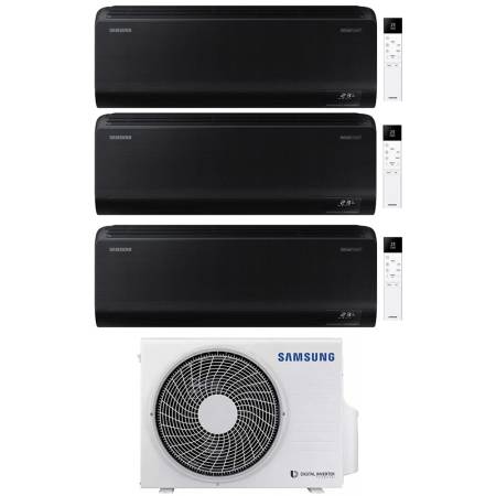 Samsung WindFree Black trial split da 7+9+9 btu con esterna da 5,2 kW