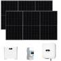 Impianto Kit fotovoltaico Huawei con Inverter 10 kw trifase completo di 2 batterie accumulo e 20 pannelli da 535w