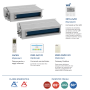 Climatizzatore canalizzato Gree da 18000 btu inverter in R32 A++ Wifi GUD50PS1/A-S