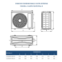 Climatizzatore canalizzato Gree da 18000 btu inverter in R32 A++ Wifi GUD50PS1/A-S