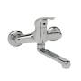 Miscelatore monocomando rubinetto cucina a parete PRINCE