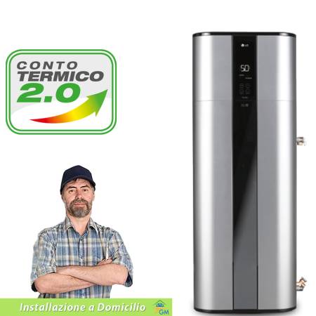 Scaldacqua in pompa di calore inverter LG WH27S da 270 litri WiFi in A+