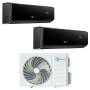 Climatizzatore Inverter Diloc Over dualsplit 9+9 Btu DOver214 R 32 A++