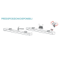 Plenum Tecnosystemi Isolato attacco lineare 3 feritoie