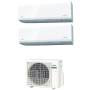 Climatizzatore Fujitsu KN dualsplit da 9+12 btu inverter in R32 Wifi