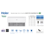 Climatizzatore pavimento soffitto Haier 12000 btu inverter A+++ Gas R32 Wifi AC35S2SG2FA