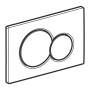 Placca a due tasti Geberit Sigma 01 per cassetta di scarico WC