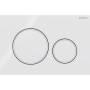 Placca a due tasti Geberit Sigma20 per cassetta di scarico WC