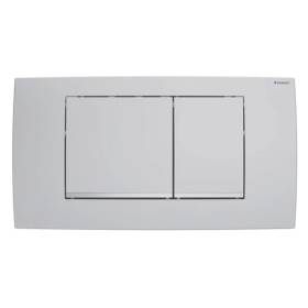 Placca a due tasti Geberit Twinline30 per cassetta di scarico WC