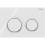 Placca a due tasti Geberit Omega 20 per cassetta di scarico WC