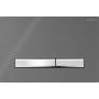 Placca a due tasti Geberit Sigma50 per cassetta di scarico WC