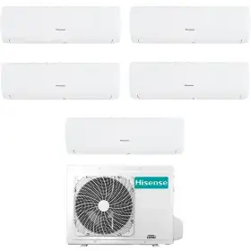 Climatizzatore Inverter Hisense IQ Plus Wi-fi Penta Split 9000+9000+9000+9000+9000 Btu 5AMW105U4RQC R-32 A++