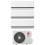 Climatizzatore LG DUALCOOL Deluxe wifi trial split 9000+9000+12000 btu inverter R32 MU4R25 in A++