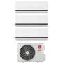 Climatizzatore LG DUALCOOL Deluxe wifi trial split 9000+9000+12000 btu inverter R32 MU4R25 in A++