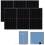 Impianto Kit fotovoltaico Solplanet con Inverter da 3 kw completo di batteria di accumulo e 8 Pannelli fotovoltaici Solarwatt