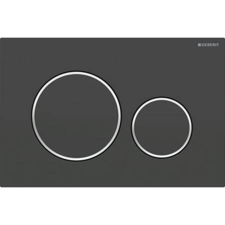 Placca a due tasti Geberit Sigma20 per cassetta di scarico WC