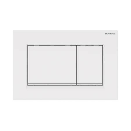 Placca di comando geberit sigma square bianco opaco 115883111