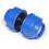 Plastica Alfa Manicotto Blackline PN16 a compressione per tubo polietilene