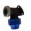 Plastica Alfa Gomito Terminale a 90 Gradi Blackline PN16 a compressione per tubo polietilene
