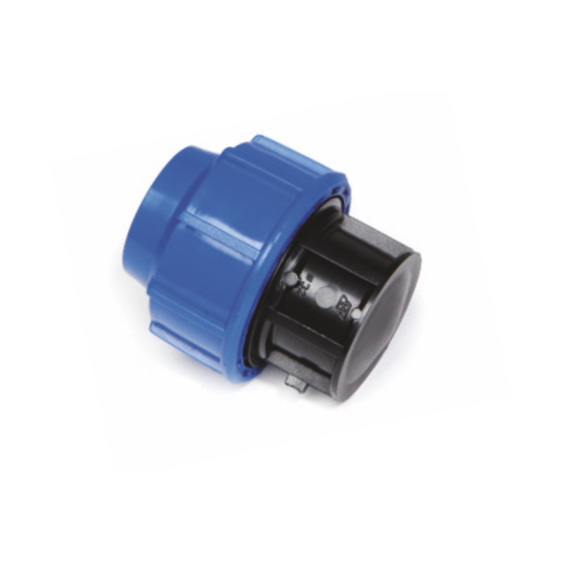 Plastica Alfa Tappo Terminale Blackline PN16 a compressione per tubo polietilene