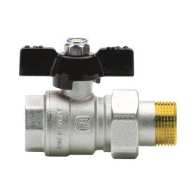 Valvola sfera collettori femmina/codolo maschio con O-ring BASIC PN50