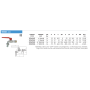 Enolgas Rubinetto portagomma curvo fil. maschio Serie EKO PN16