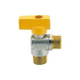 Enolgas Rubinetto sfera gas squadra maschio/maschio Serie BONGAS PN40